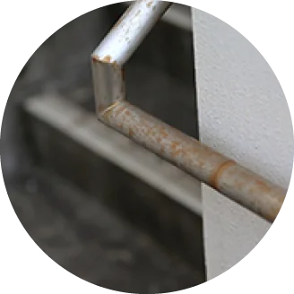 共用部のサビ・汚れのイメージ