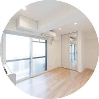 空室が埋まらないイメージ