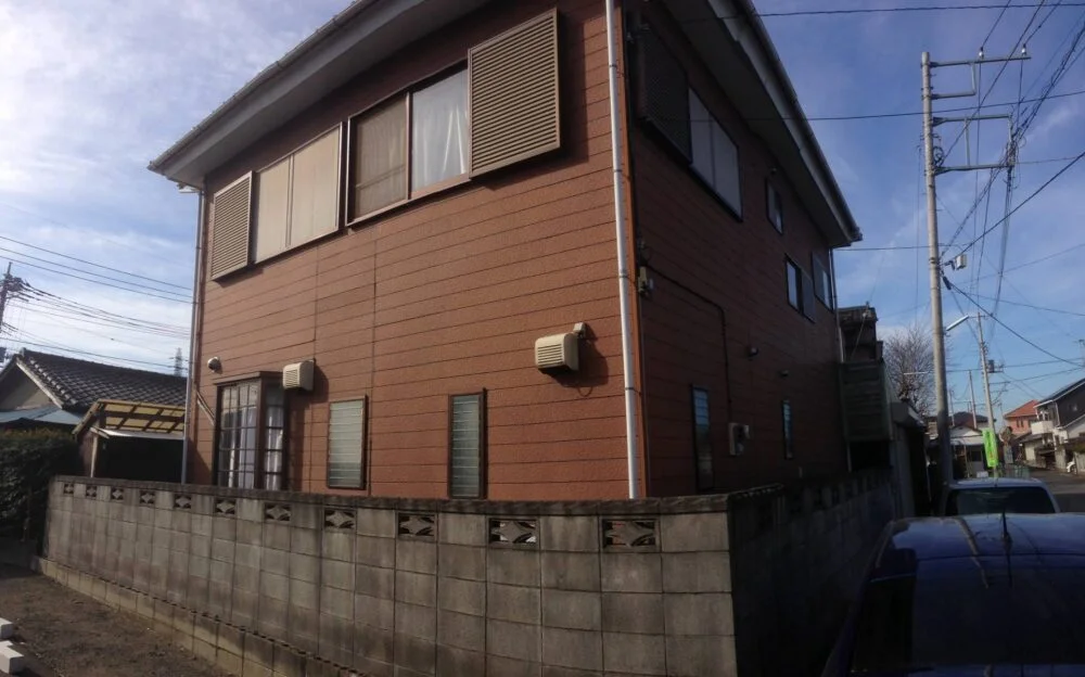 土浦市 外壁塗装塗替工事Beforeイメージ