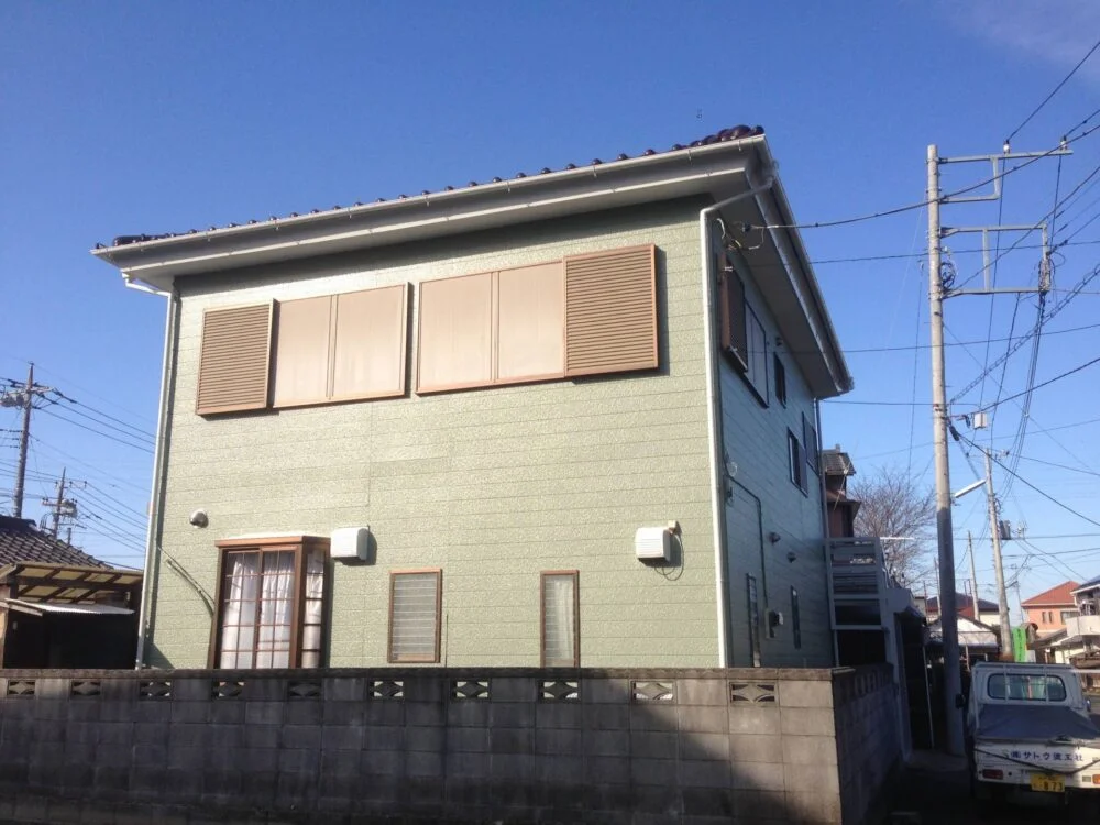 土浦市 外壁塗装塗替工事Afterイメージ