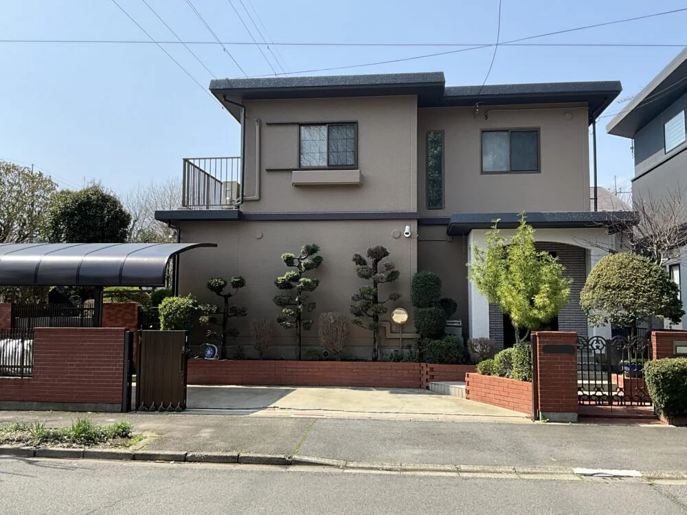 つくば市 外壁塗装工事Afterイメージ