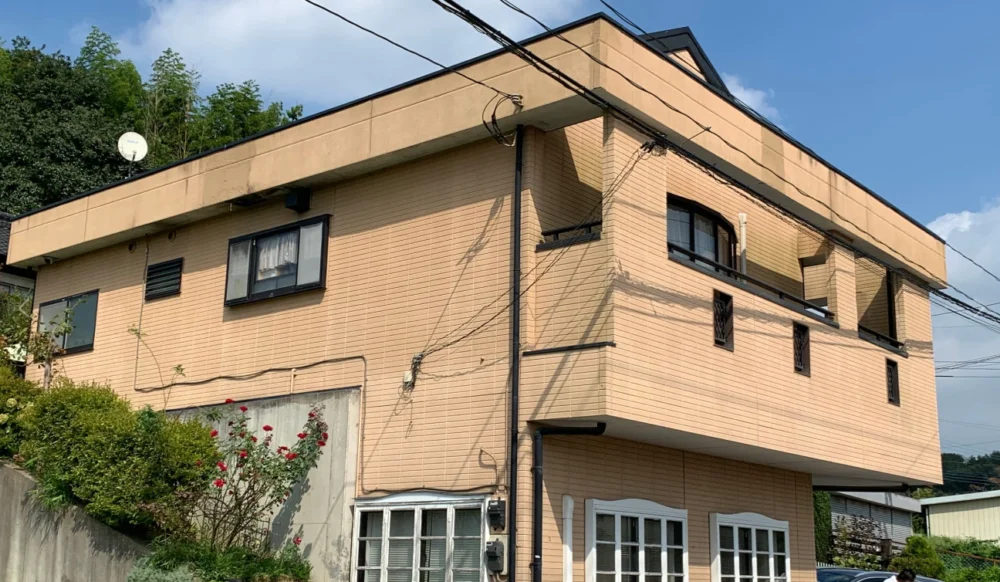 T様邸外壁塗替工事Beforeイメージ