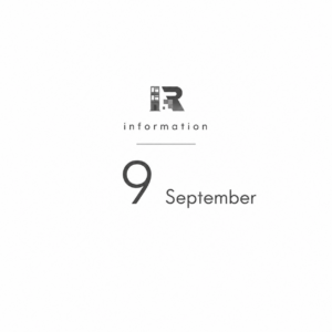 9月営業日のお知らせ